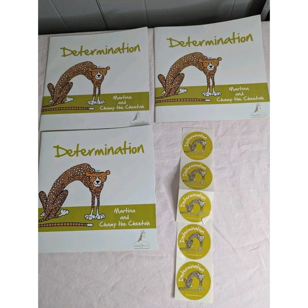 Home School Teachers Cloud‎ 9 world character books DETERMINATION lot 2nd-5th